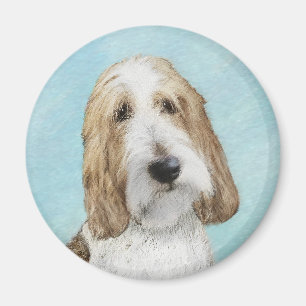 Grand Basset Griffon Vendeen - Original Hund Art Magnet