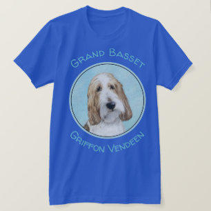 Grand Basset Griffon Vendeen - Original Hund Art T Shirt