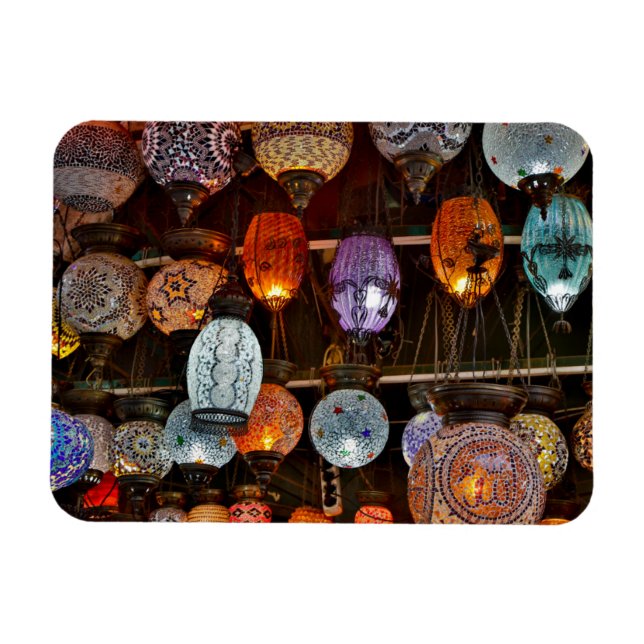 Grand Bazar i Istanbul, Turkiet Magnet (Horisontell)