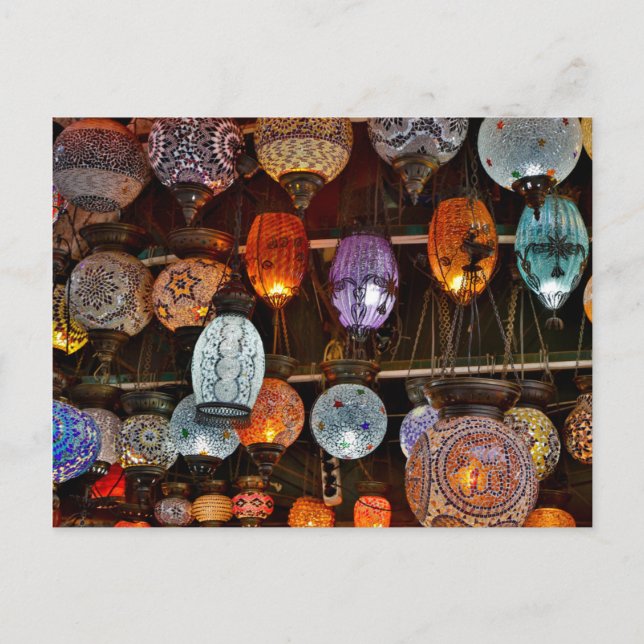 Grand Bazar i Istanbul, Turkiet Vykort (Framsida)