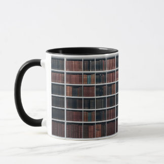 Grand bibliotek Bokhylla Combo-mugg - Realistisk Mugg
