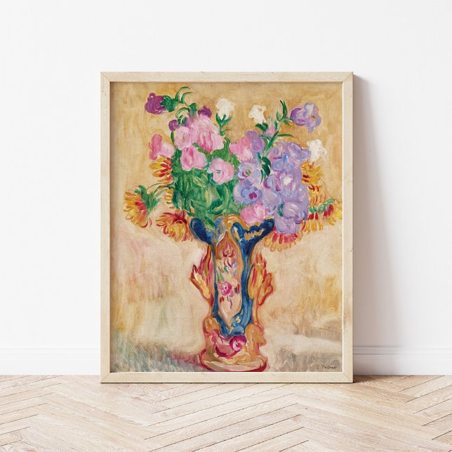 Grand Bouquet au Vas en Porcelaine | Louis Valtat Poster (Skapare uppladdad)