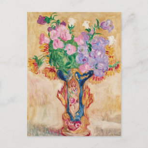 Grand Bouquet au Vas en Porcelaine   Louis Valtat Vykort