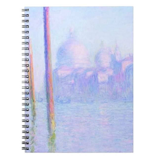 Grand Canal i Venedig (av Claude Monet) Anteckningsbok (Framsidan)