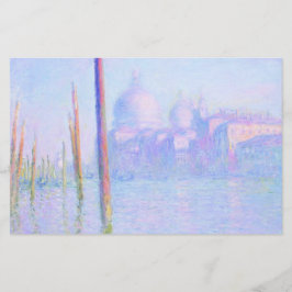 Grand Canal i Venedig (av Claude Monet) Brevpapper