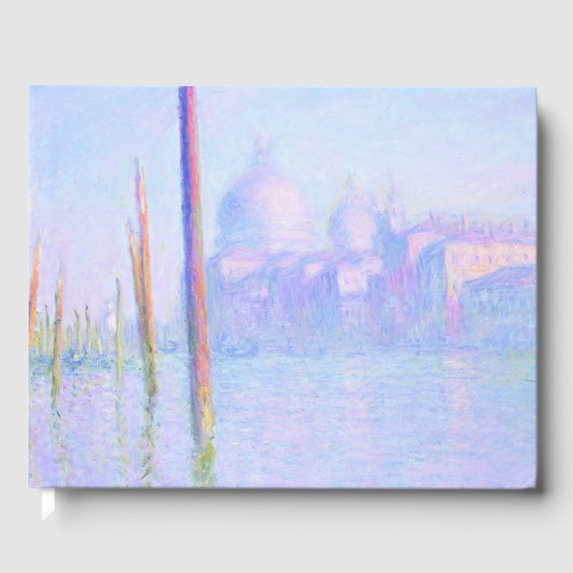 Grand Canal i Venedig (av Claude Monet) Gästböcker (Framsida)