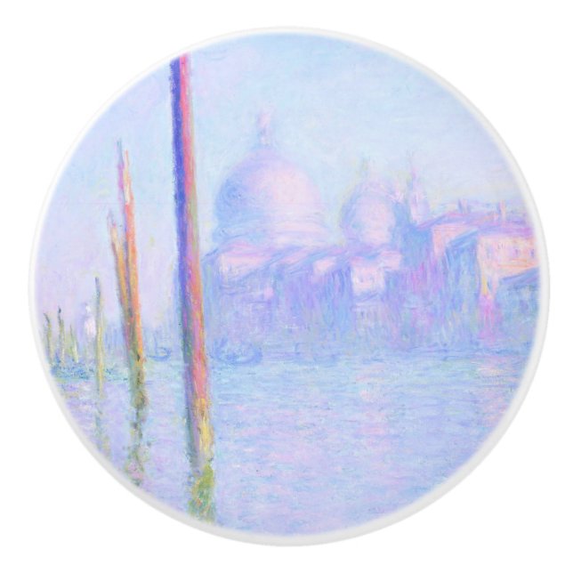 Grand Canal i Venedig (av Claude Monet) Knopp (Framsidan)