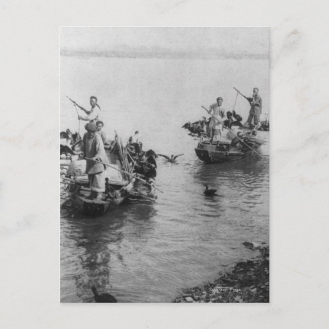 Grand Canal in Soo-chow China Vykort (Framsida)