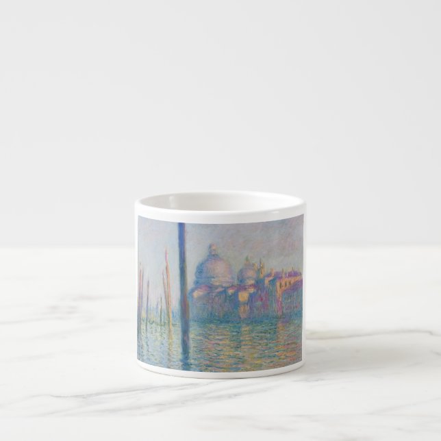 Grand Canal Monet Venedig Italien Classic Painting Espressomugg (Framsidan)