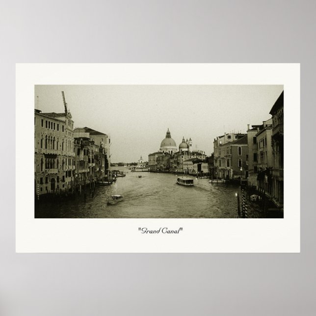 Grand Canal Poster (Framsidan)