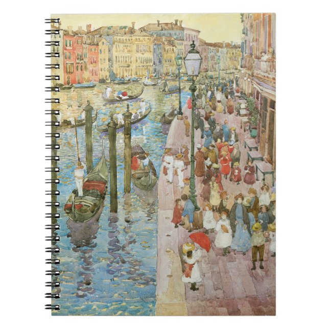 Grand Canal, Venedig av Maurice Prendergast Anteckningsbok (Framsidan)
