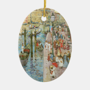 Grand Canal, Venedig av Maurice Prendergast Julgransprydnad Keramik