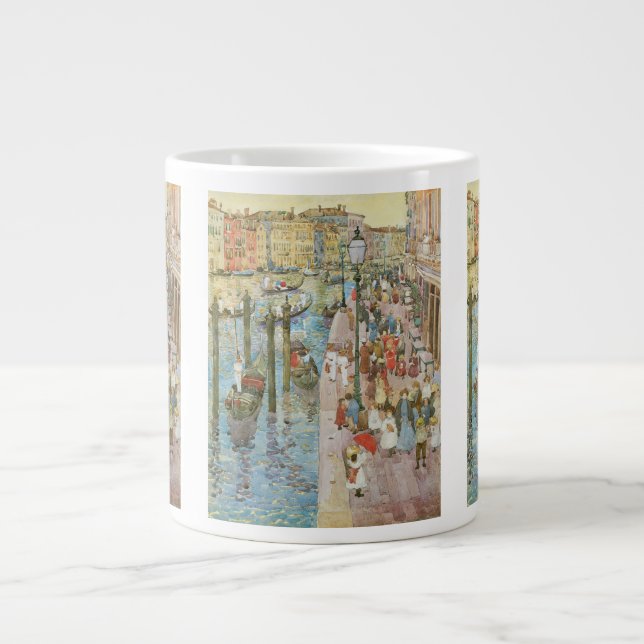 Grand Canal, Venedig av Maurice Prendergast Jumbo Mugg (Framsidan)