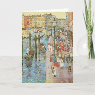 Grand Canal, Venedig av Maurice Prendergast Kort