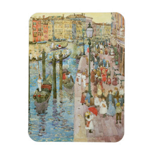 Grand Canal, Venedig av Maurice Prendergast Magnet