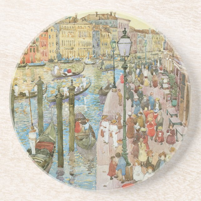 Grand Canal, Venedig av Maurice Prendergast Underlägg (Framsidan)
