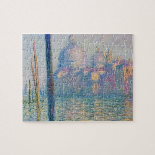 Grand Canal Venedig av Monet Pussel (Horisontell)