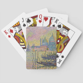 Grand Canal, Venedig av Paul Signac Kortlek