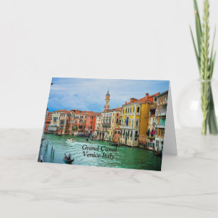 Grand Canal, Venedig, Italien Kort