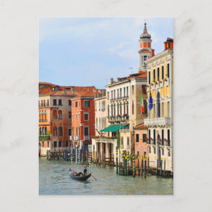 Grand Canal, Venedig, Italien Vykort