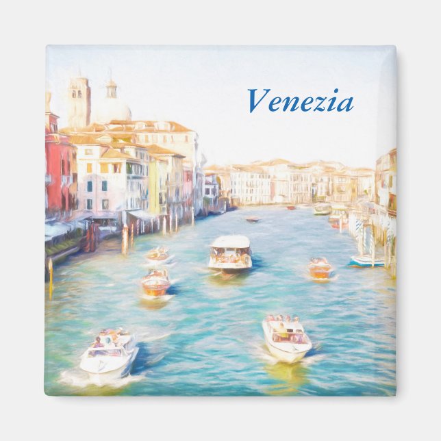 Grand Canal Venezia Magnet (Framsidan)