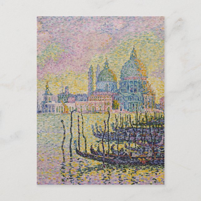 Grand Canal Venice - Paul Signac Vykort (Framsida)