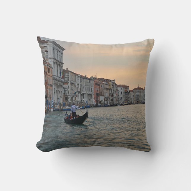 Grand Canal Venice Pillow Kudde (Framsida)