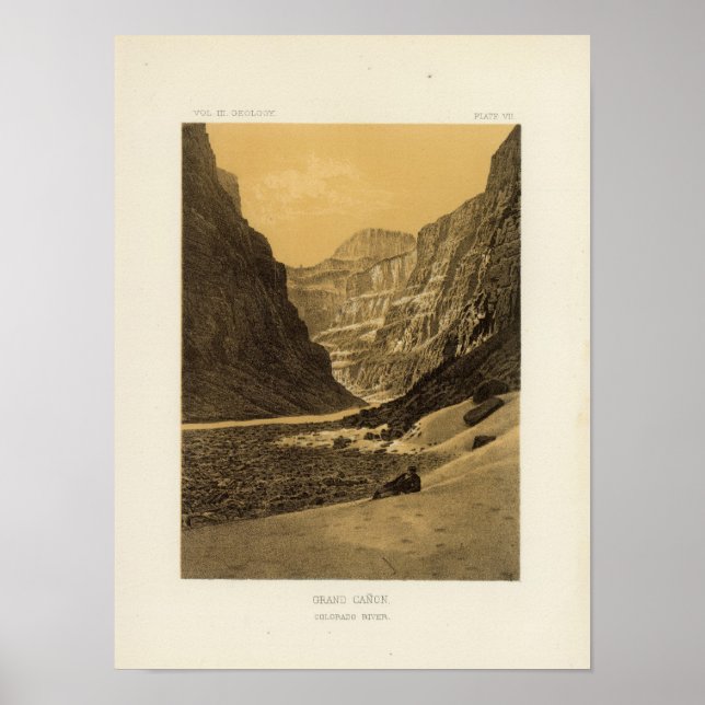 Grand Canon, Colorado River Poster (Framsidan)