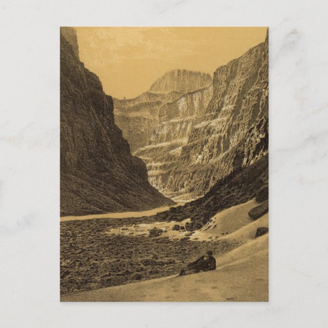 Grand Canon, Colorado River Vykort (Framsida)