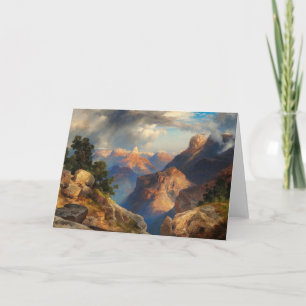 Grand Canyon, 1912 av Thomas Moran Kort