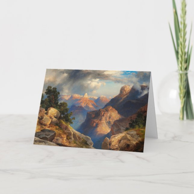 Grand Canyon, 1912 av Thomas Moran Kort (Framsida)