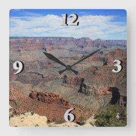 Grand Canyon 5 Fyrkantig Klocka