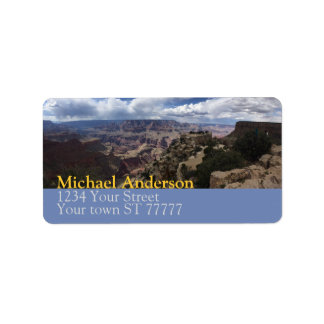 Grand Canyon-adressetikett Adressetikett