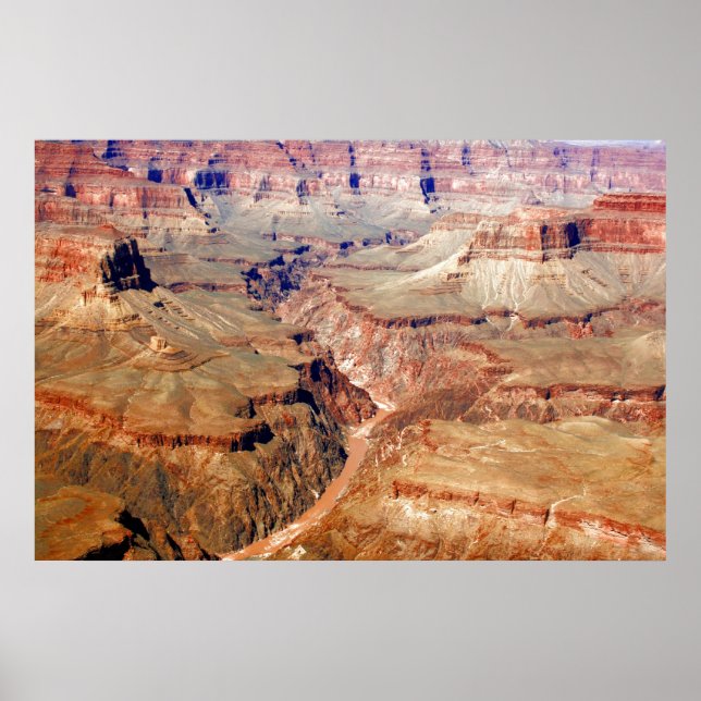 Grand Canyon Aerial Poster (Framsidan)