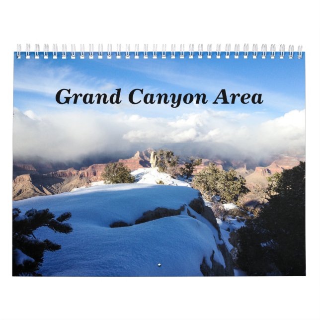Grand Canyon Area National Park Kalender (Omslag)