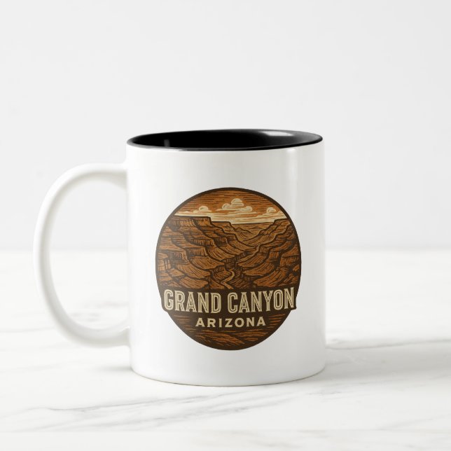 Grand Canyon Arizona Ceramic Mugg (Vänster)