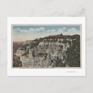 Grand Canyon, Arizona - El Tovar Hotel View Vykort