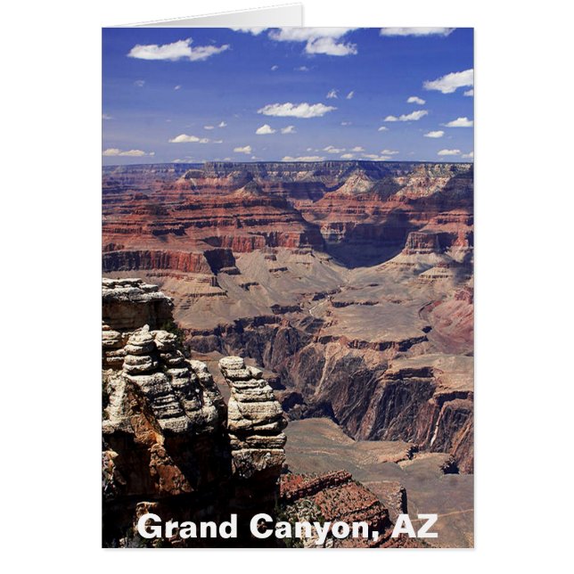Grand Canyon, Arizona Hälsningskort (Framsidan)
