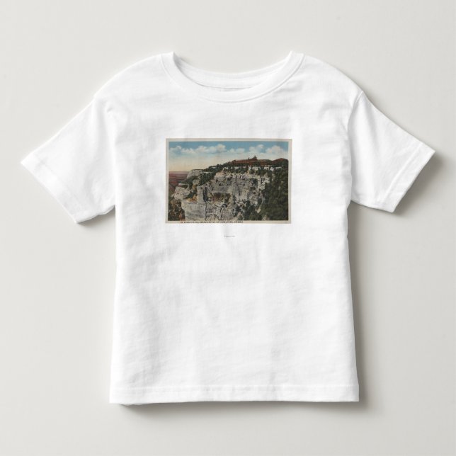 Grand Canyon Arizona - hotellet för El Tovar Tee (Framsida)