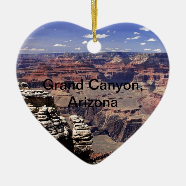 Grand Canyon, Arizona Julgransprydnad Keramik (Framsidan)