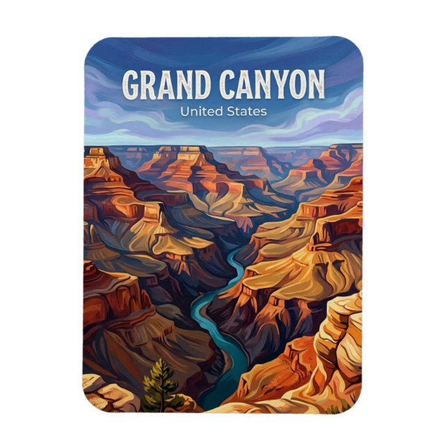 Grand Canyon Arizona Magnet (Vertikal)
