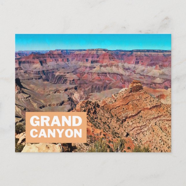 Grand Canyon Arizona Nature Postcard Vykort (Framsida)