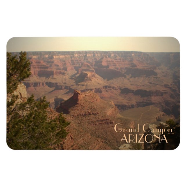 Grand Canyon Arizona-rektangulär magnet (Horisontell)
