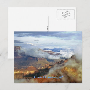 Grand Canyon, Arizona Scenia Ligcape Fine Art Vykort