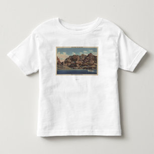 Grand Canyon Arizona - stenblockfördämningområd Tee