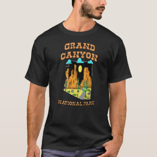 Grand Canyon Arizona Us National Park Travel Hikin T Shirt