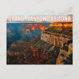 Grand Canyon Arizona vid Sunset Vykort