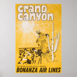 Grand Canyon Art Nationalpark Postertryck Poster