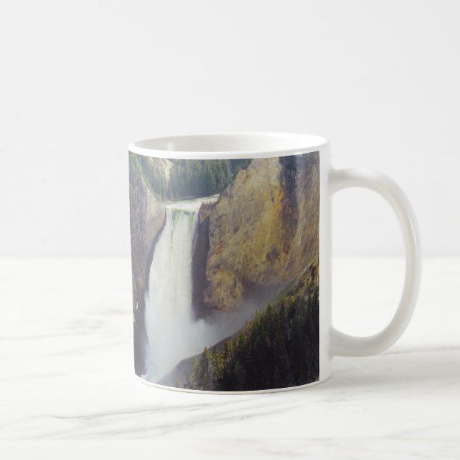 Grand Canyon av Yellowstonen Kaffemugg (Höger)