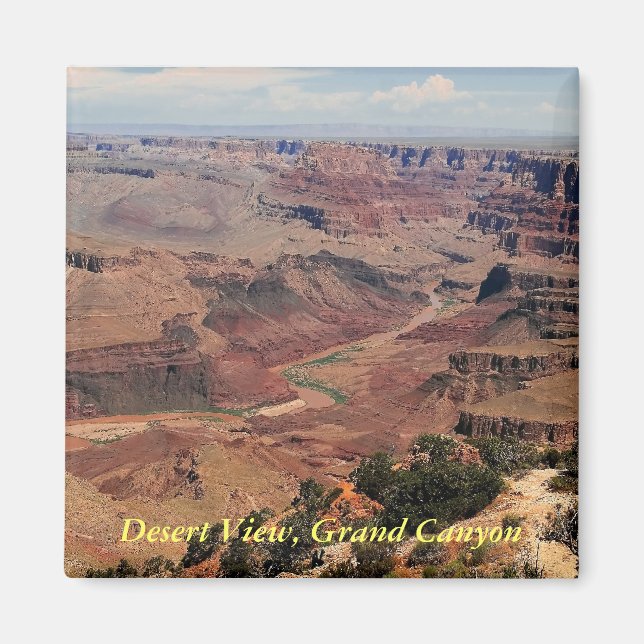 Grand Canyon Desert View Magnet (Framsidan)
